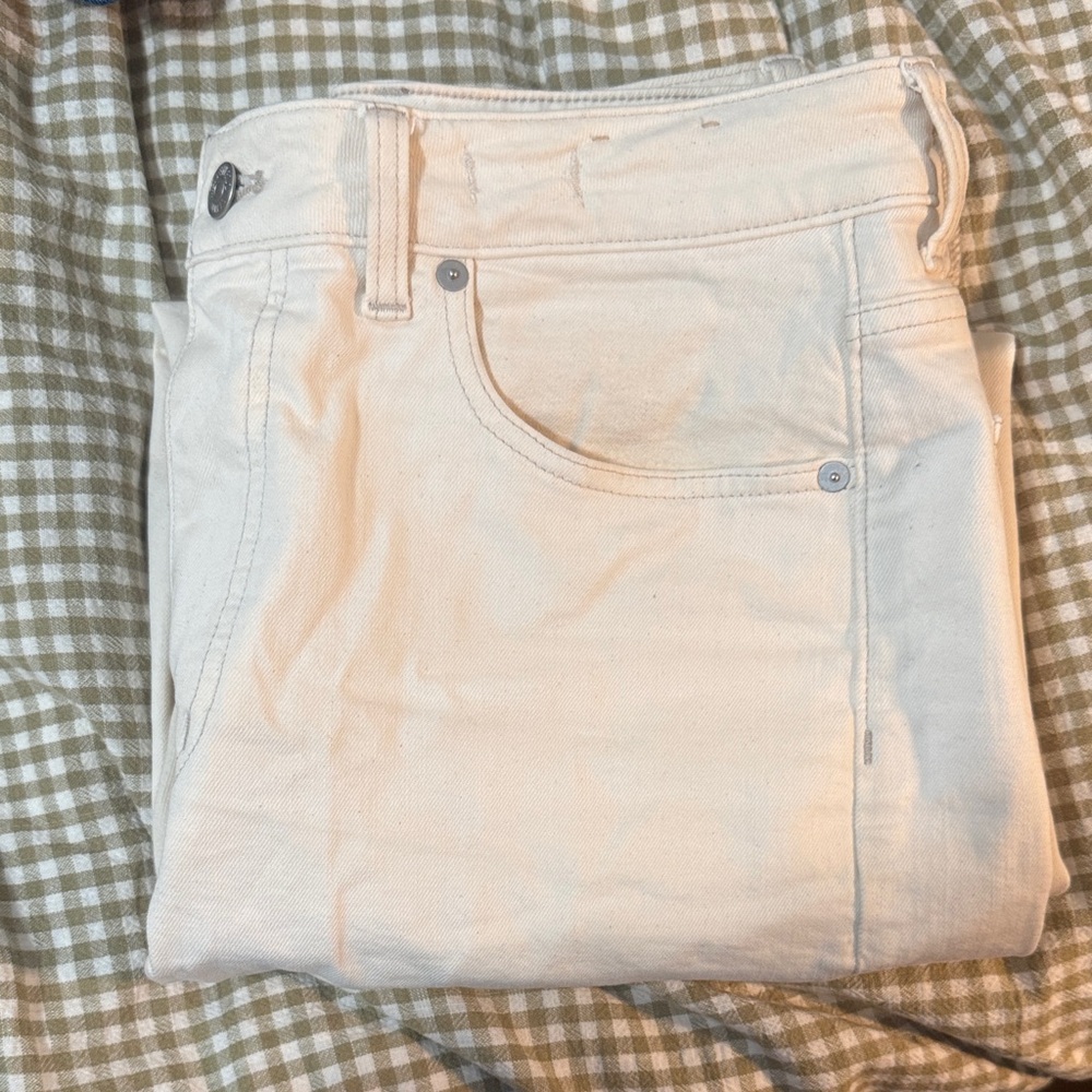 Madewell the Curvy 90s Straight Jean in Vintage Canvas